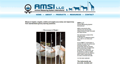 Desktop Screenshot of animalmeasuringsystem.com